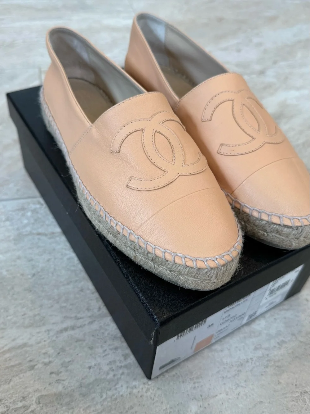 Chanel Espadrilles - Beige Lambskin